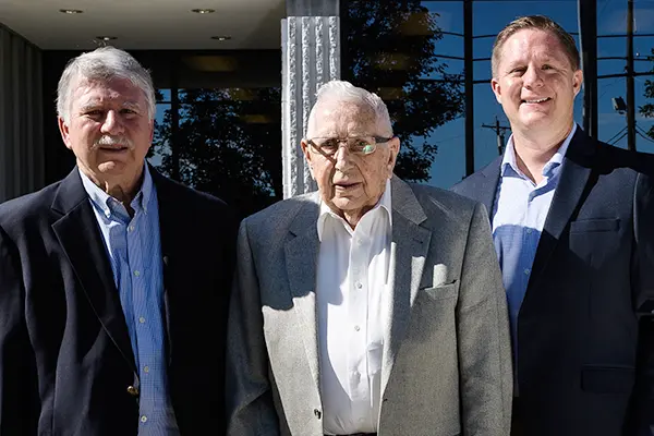 Three generations of experienced leadership under one roof.